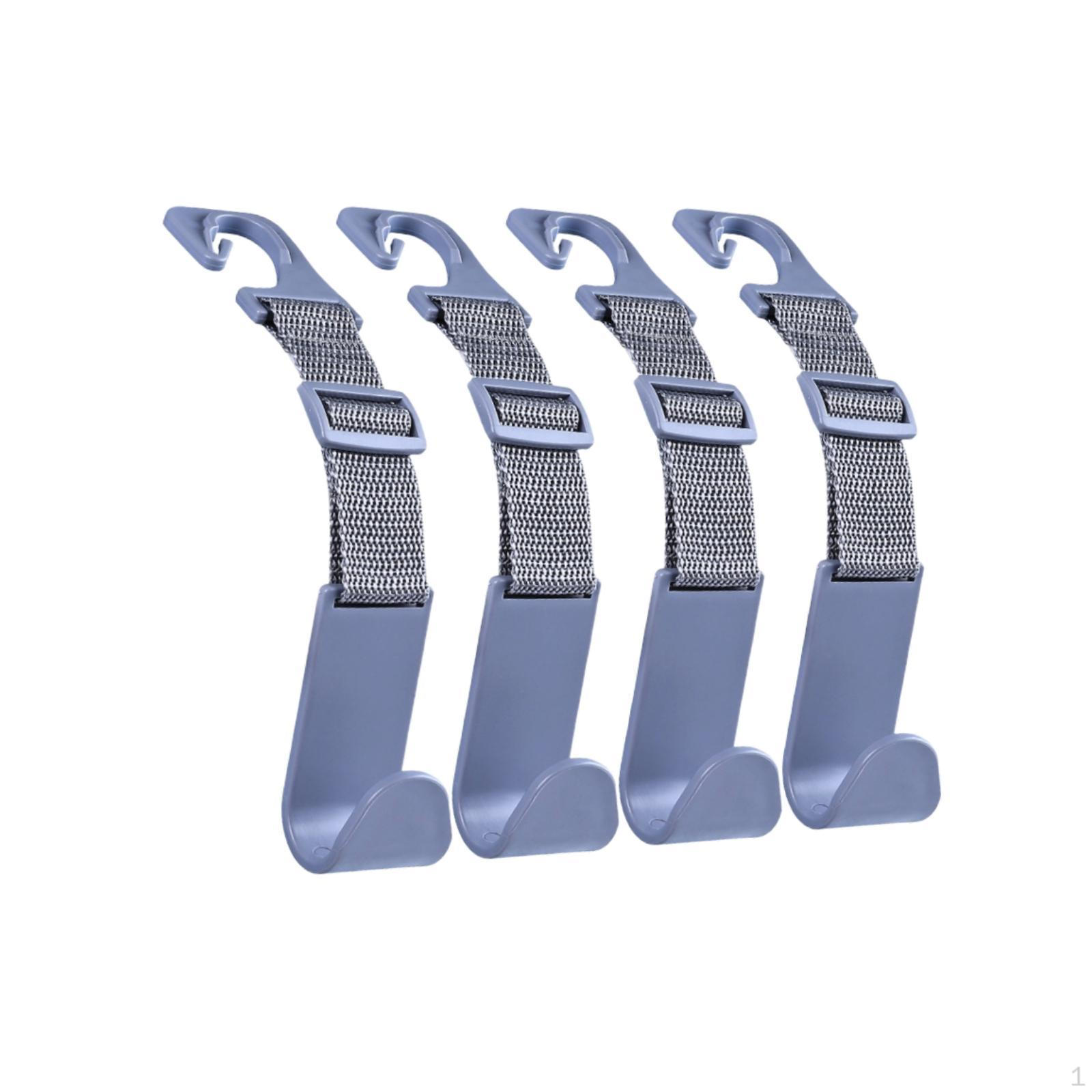 4 шт. Крючки на подголовник автомобиля, задние подвески для хранения сумок серый
4 шт. Крючки на подголовник автомобиля, задние подвески для хранения сумок серый