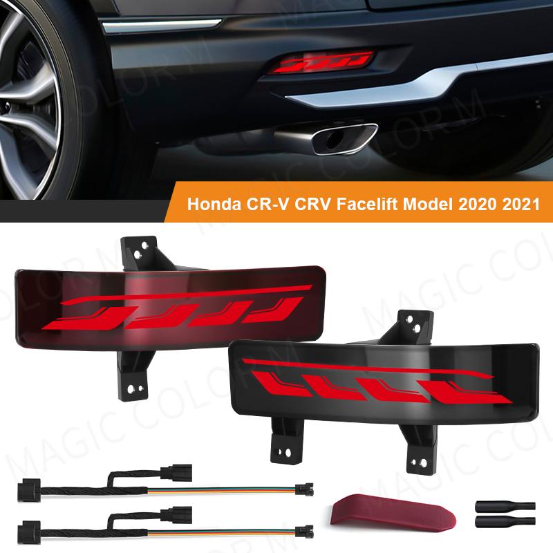 For Honda CRV CR-V 2020 2021 2022 LED Rear Bumper Reflector Light Dynamic Flowing Turn Signal Warning Brake Car Driving Lamp 12V
For Honda CRV CR-V 2020 2021 2022 LED Rear Bumper Reflector Light Dynamic Flowing Turn Signal Warning Brake Car Driving Lamp 12V