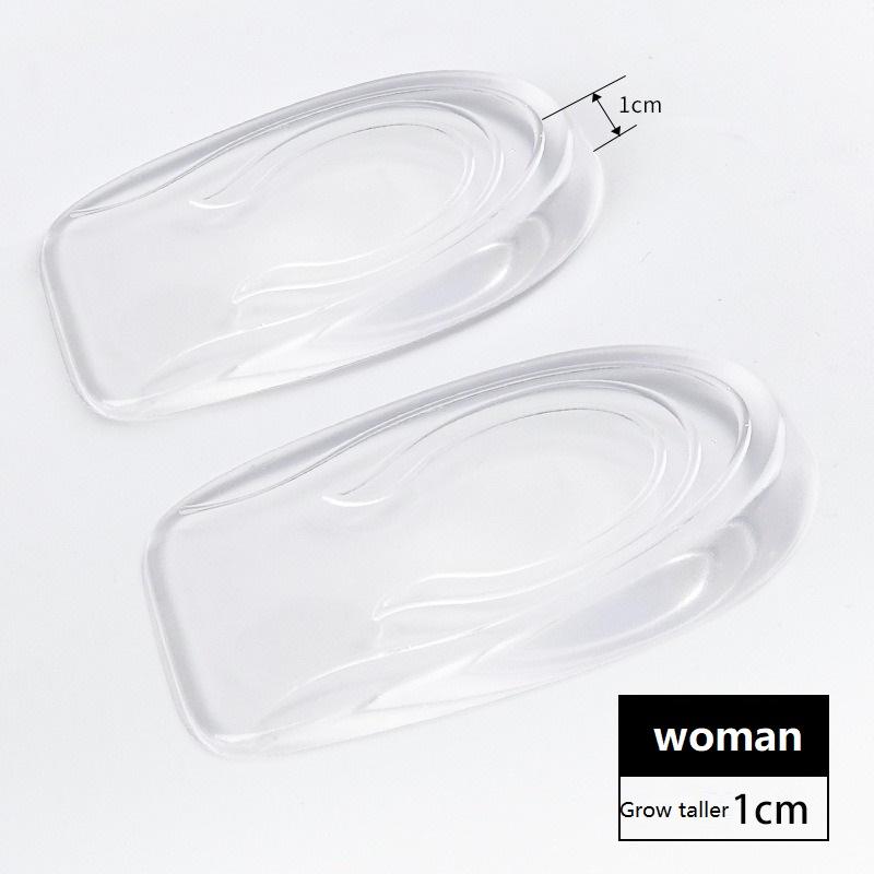 Unisex Silicone Increase Insole Gel Height Heel Lifting Inserts Shoe Foot Care Protector Elastic Cushion Arch Support XDr08
Unisex Silicone Increase Insole Gel Height Heel Lifting Inserts Shoe Foot Care Protector Elastic Cushion Arch Support XDr08