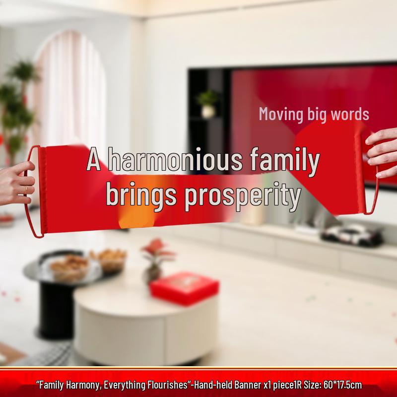 Housewarming Handheld Pull Flag Banner Decoration and Photo Prop Collection
Housewarming Handheld Pull Flag Banner Decoration and Photo Prop Collection