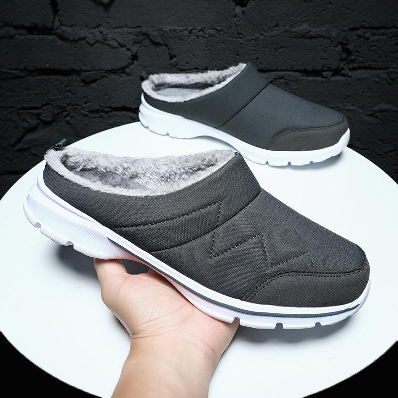 Men s Winter Plush Waterproof Slippers, Wide Fit Sizes 45-48, Non-Slip for Indoor and Outdoor Use 43 темно-серого
Men s Winter Plush Waterproof Slippers, Wide Fit Sizes 45-48, Non-Slip for Indoor and Outdoor Use 43 темно-серого