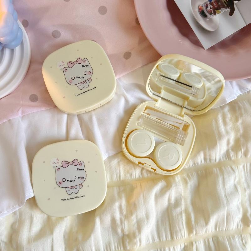 Portable Contact Lens Case Cute Cartoon Contact Lens Box Travel Kit For Girls Beauty Lens Storage Container
Portable Contact Lens Case Cute Cartoon Contact Lens Box Travel Kit For Girls Beauty Lens Storage Container
