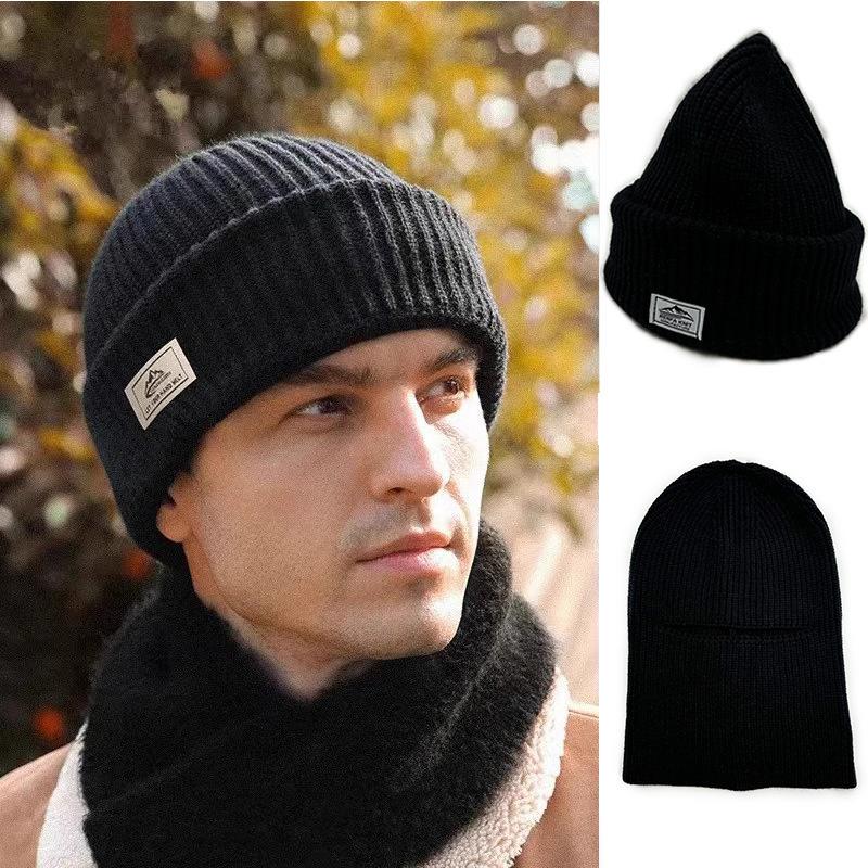 Autumn and winter new knitted hat mountain peak standard wool hat thickened warm ear protection cold knitted hat unisex чорний
Autumn and winter new knitted hat mountain peak standard wool hat thickened warm ear protection cold knitted hat unisex чорний