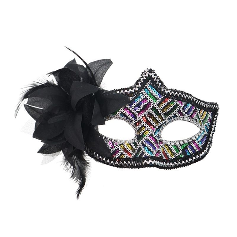 Elegant Side Flower Rhinestones Mask Breathable Face Mask Comfortable Wear Theatrical Use Costume Role Play Mask чорний
Elegant Side Flower Rhinestones Mask Breathable Face Mask Comfortable Wear Theatrical Use Costume Role Play Mask чорний
