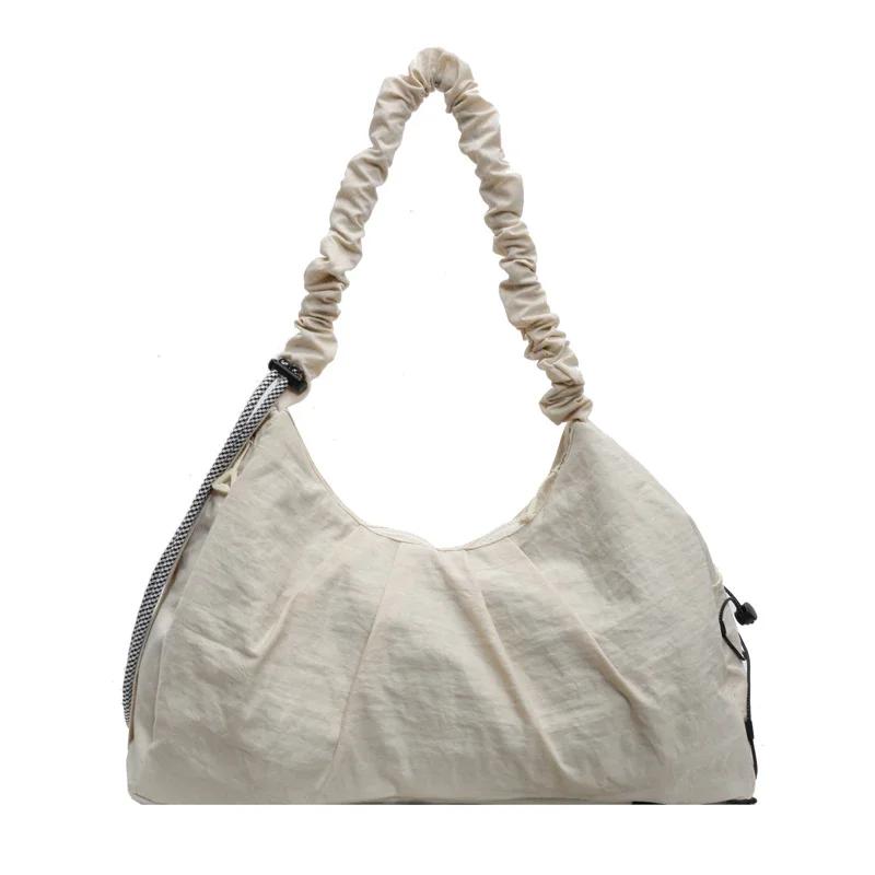 Нейлонова нитка для шиття однотонних кольорів, милі жіночі сумки-тоут, висока якість, внутрішня кишеня на блискавці, сумки через плече білий
Нейлонова нитка для шиття однотонних кольорів, милі жіночі сумки-тоут, висока якість, внутрішня кишеня на блискавці, сумки через плече білий