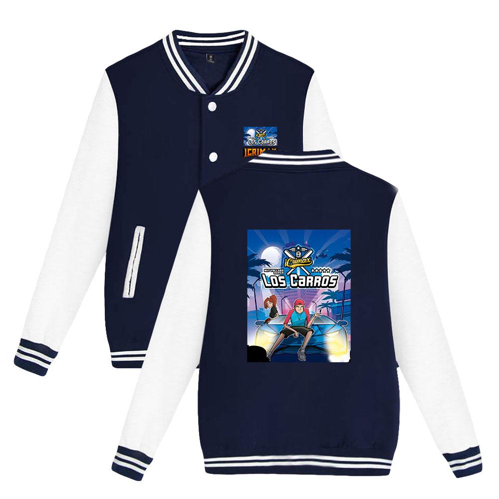 Icrimax Bomber Jacket Women Men Oversized Harajuku Fashion Baseball Coat Jacket Female Streetwear Spring Autumn Bomber Outwear S темно-синього кольору
Icrimax Bomber Jacket Women Men Oversized Harajuku Fashion Baseball Coat Jacket Female Streetwear Spring Autumn Bomber Outwear S темно-синього кольору
