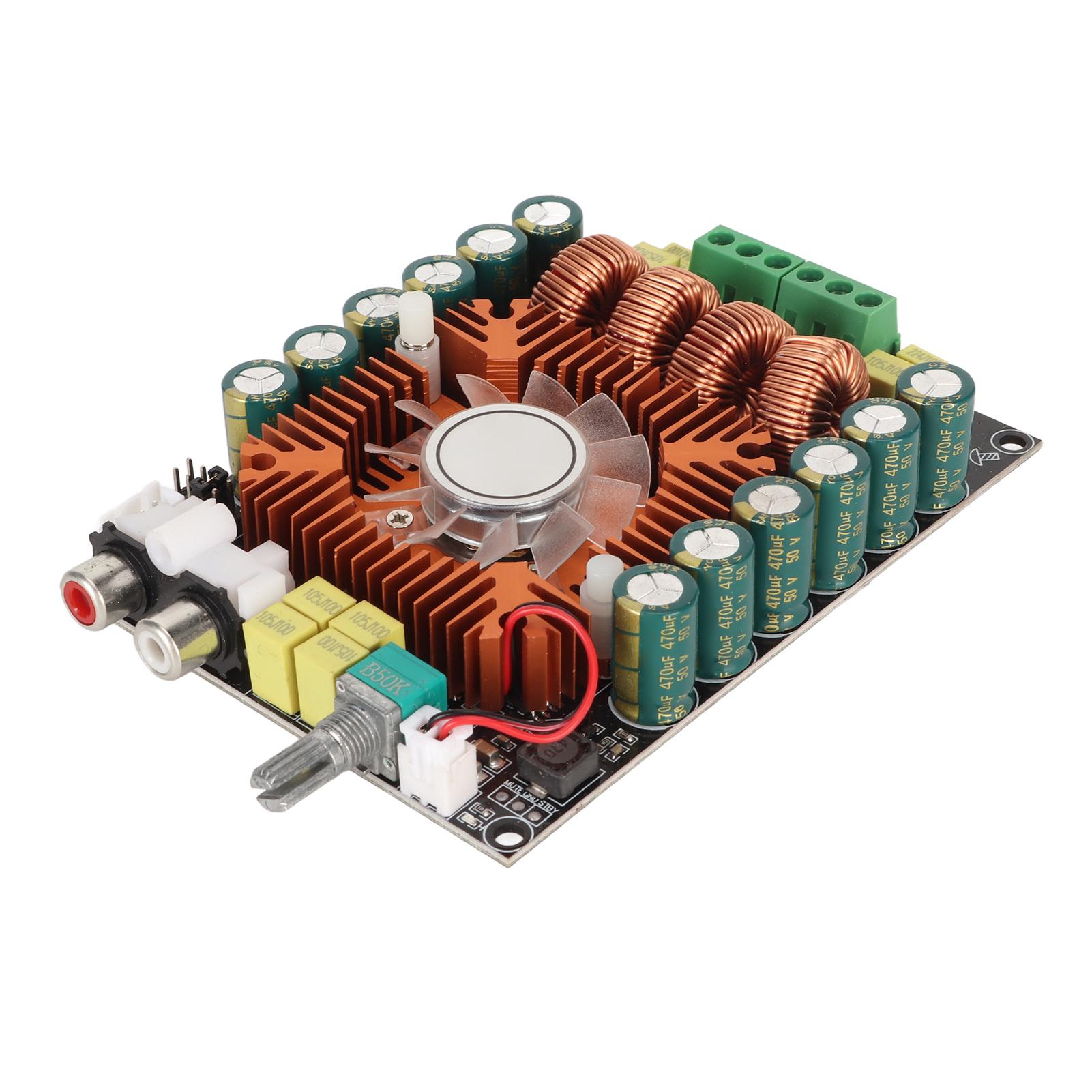 Digital Stereo Power Amplifier Board 2x160W 2 Channel Sound Power Amplifier Board BTL Mode 1x220W Am
Digital Stereo Power Amplifier Board 2x160W 2 Channel Sound Power Amplifier Board BTL Mode 1x220W Am