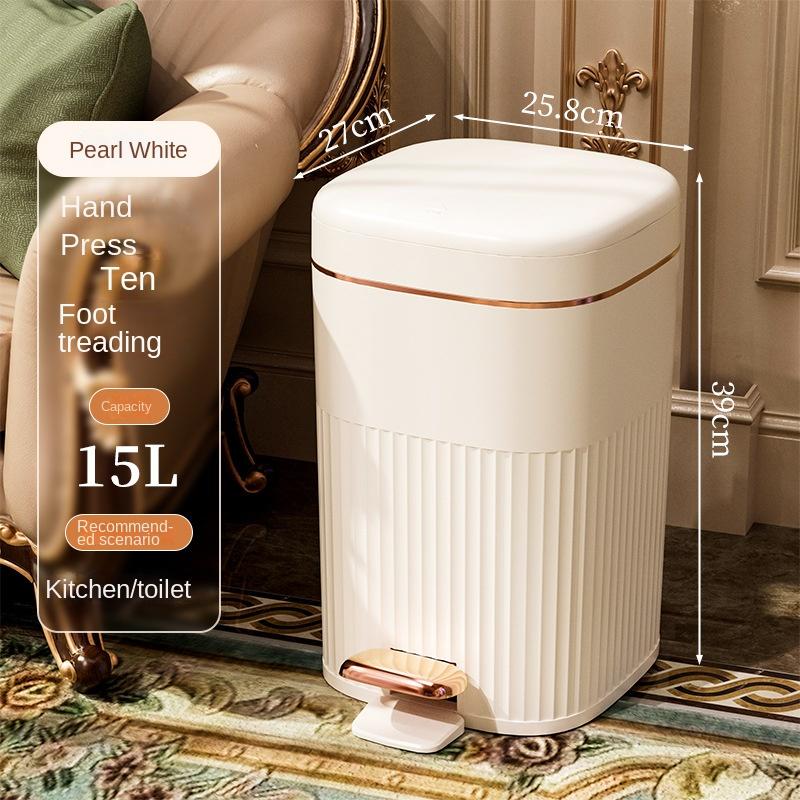 8/10/15 л легкая роскошная мусорная корзина с крышкой педального типа для вторичной переработки мусора для большой емкости кухни ванной мусорное ведро
8/10/15 л легкая роскошная мусорная корзина с крышкой педального типа для вторичной переработки мусора для большой емкости кухни ванной мусорное ведро
