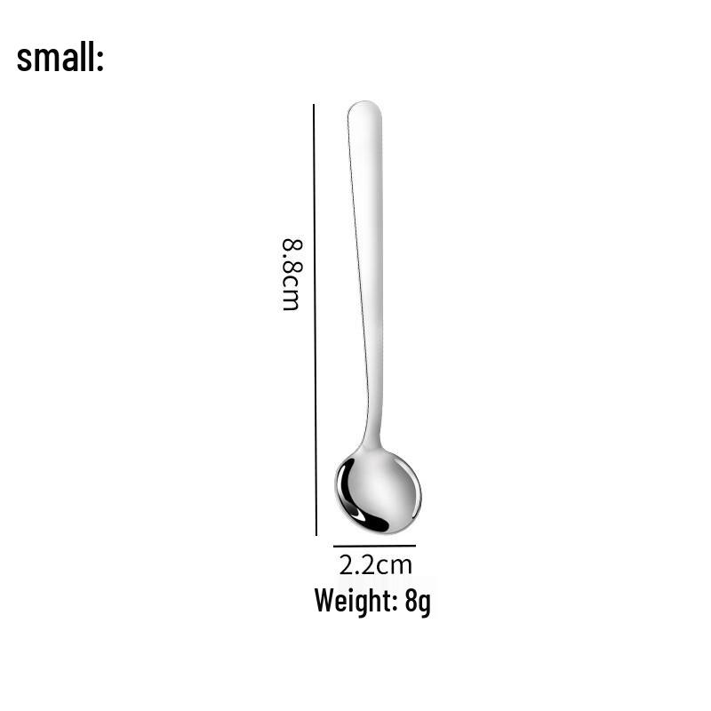 Ru Han Stainless Steel Round Condiment Spoon
Ru Han Stainless Steel Round Condiment Spoon