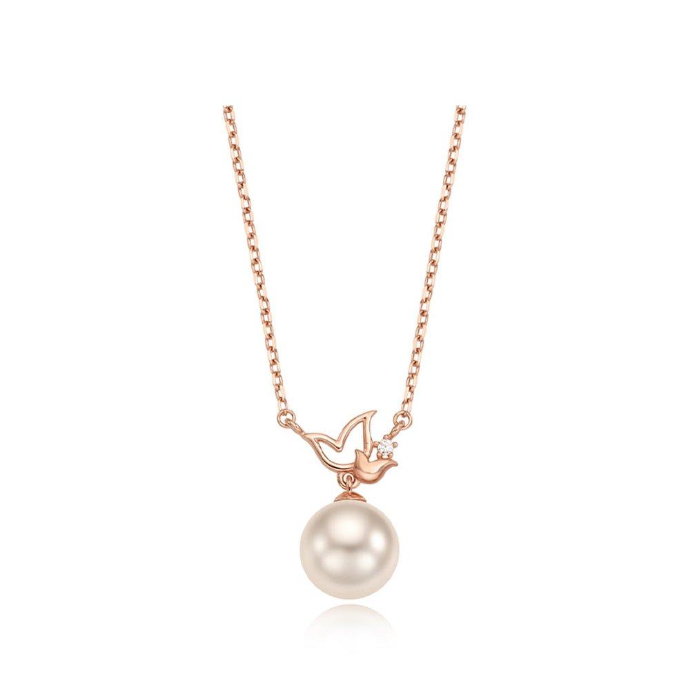 Twinkle Tulip Pearl Silver Pink Necklace Tnssvp13981S
Twinkle Tulip Pearl Silver Pink Necklace Tnssvp13981S