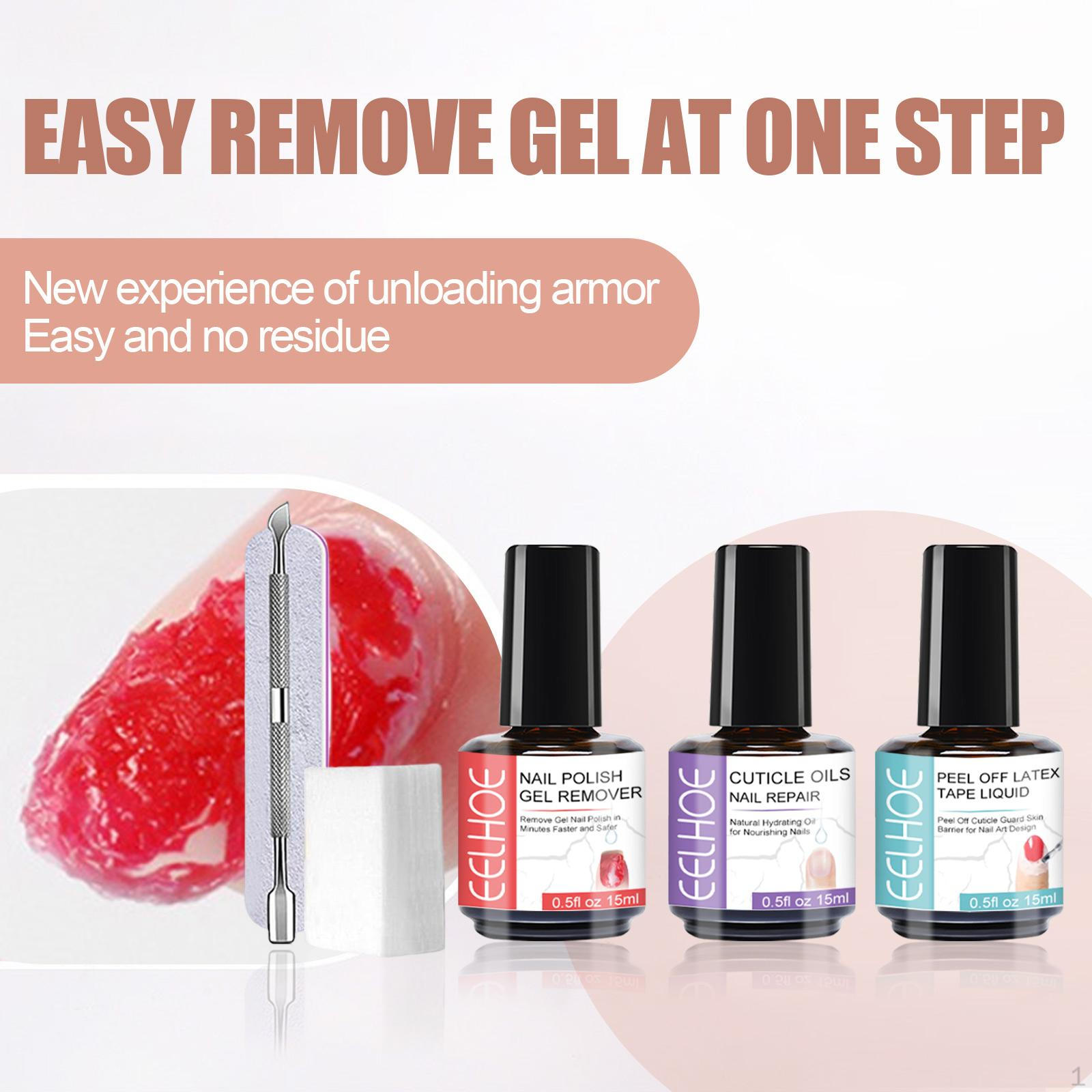 nail Polish Remover, Cuticle Pusher Remover Oil File Kit
nail Polish Remover, Cuticle Pusher Remover Oil File Kit