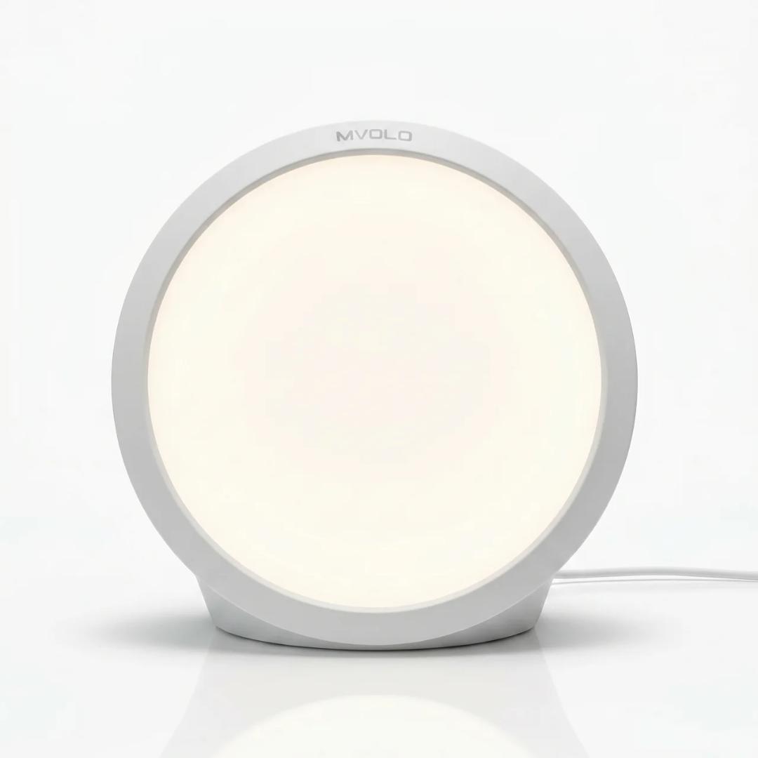 Mvolo Lucent Rise Daylight Lamp - 10,000 Lux - Adjustable Brightness - Color Temperature 143 x 140 x 62 mm білий
Mvolo Lucent Rise Daylight Lamp - 10,000 Lux - Adjustable Brightness - Color Temperature 143 x 140 x 62 mm білий