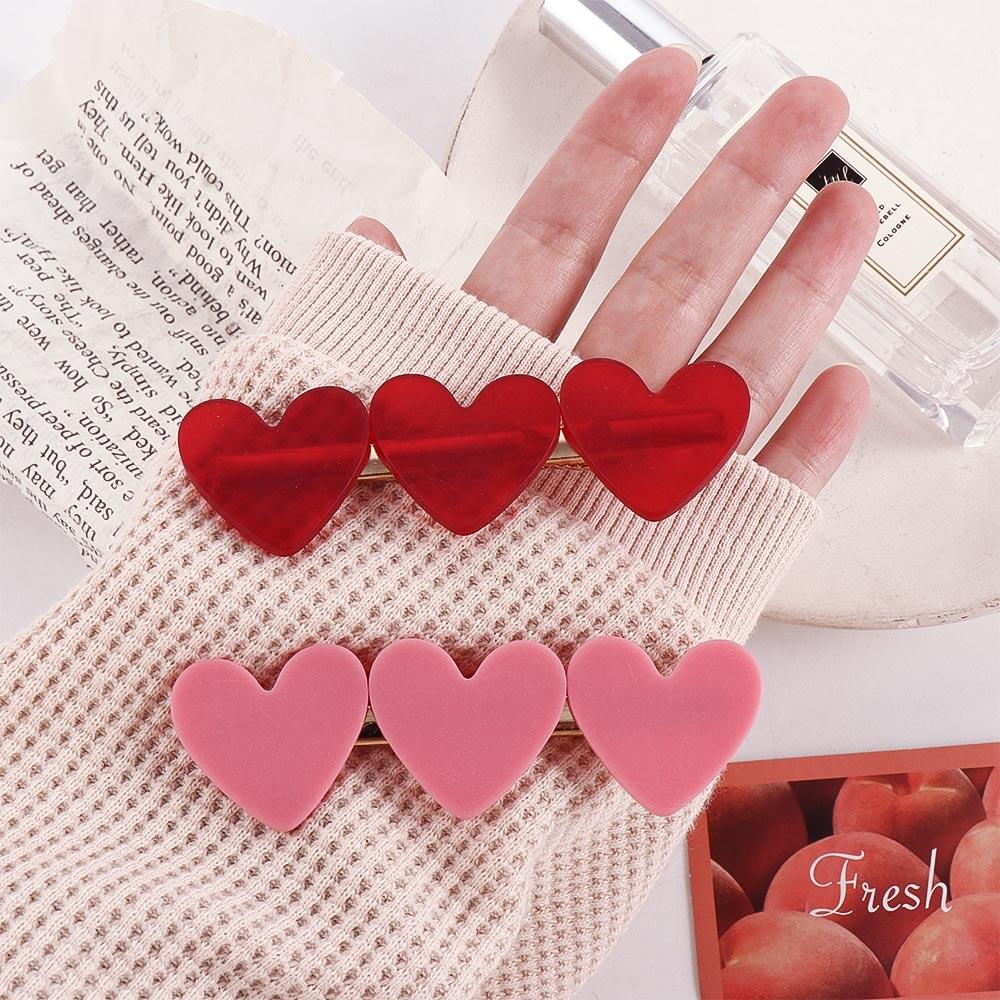 Korean Fashion Gift Candy Color Women Headwear Hairpin Hair Accessories Heart Hair Clip Barettes рожевий
Korean Fashion Gift Candy Color Women Headwear Hairpin Hair Accessories Heart Hair Clip Barettes рожевий