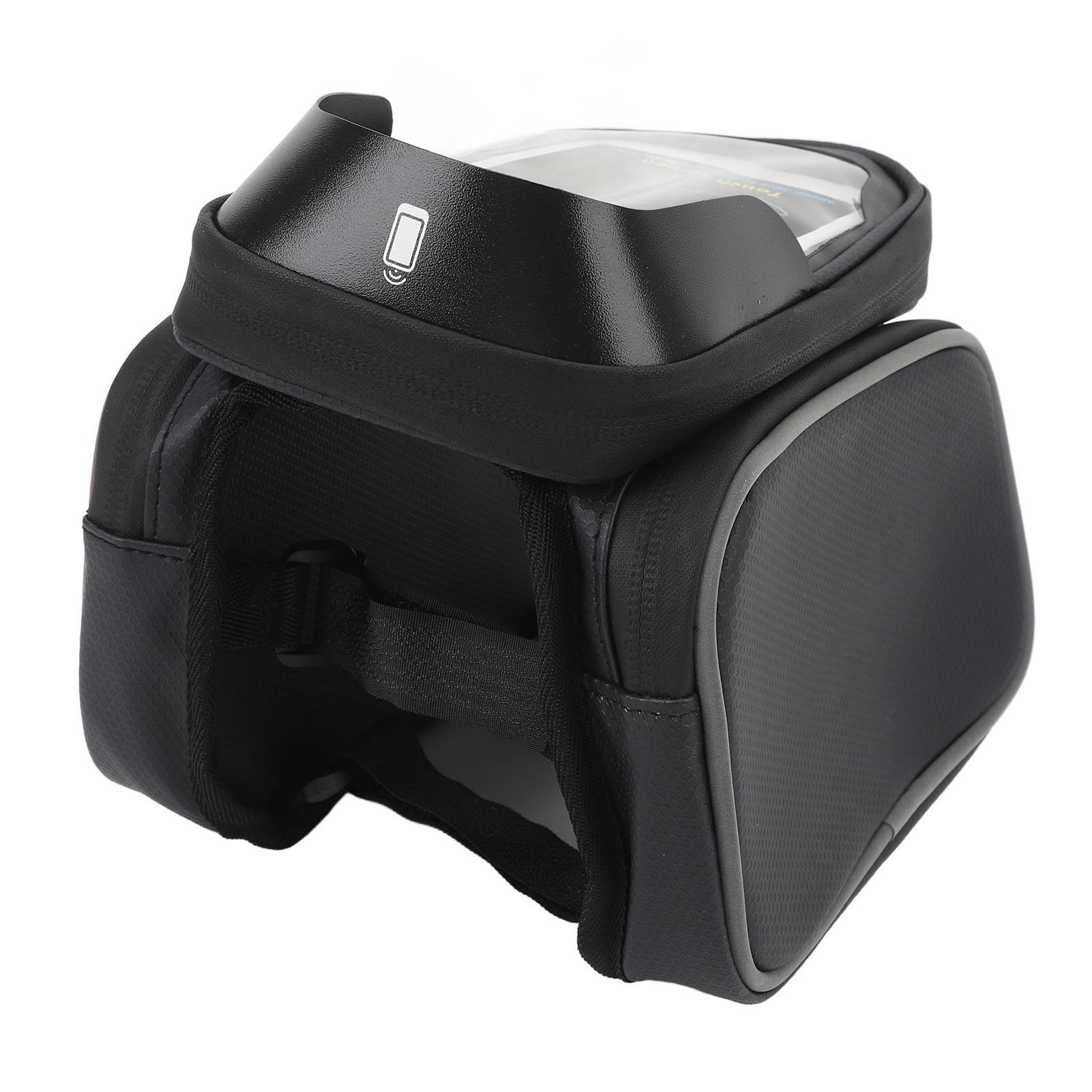 Bike Front Frame Bag Waterproof Touchscreen Phone Holder Reflective Detachable Hard Shell Bicycle Top Tube Pouch
Bike Front Frame Bag Waterproof Touchscreen Phone Holder Reflective Detachable Hard Shell Bicycle Top Tube Pouch