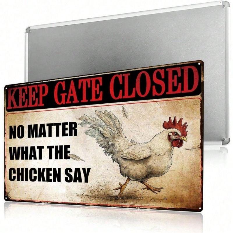 Metal Poster Chicken Wall Art Kitchen Living Room Farm Gift
Metal Poster Chicken Wall Art Kitchen Living Room Farm Gift