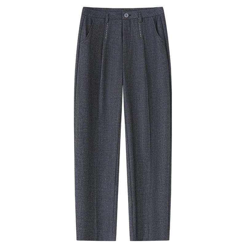 Women s High Waist Gray Harem Cigarette Pants - Slimming, Cropped Casual Loose Fit for Spring/Summer 2025 Extra Large
Women s High Waist Gray Harem Cigarette Pants - Slimming, Cropped Casual Loose Fit for Spring/Summer 2025 Extra Large