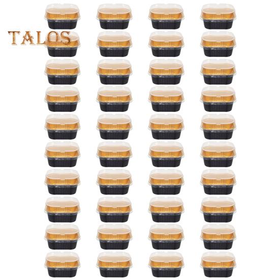 40 шт. Мини-формы для торта с крышками, миски из фольги, одноразовые контейнеры для выпечки пищевого класса, контейнеры из фольги для хранения продуктов, универсальные миски для приготовления пищи чёрный
40 шт. Мини-формы для торта с крышками, миски из фольги, одноразовые контейнеры для выпечки пищевого класса, контейнеры из фольги для хранения продуктов, универсальные миски для приготовления пищи чёрный