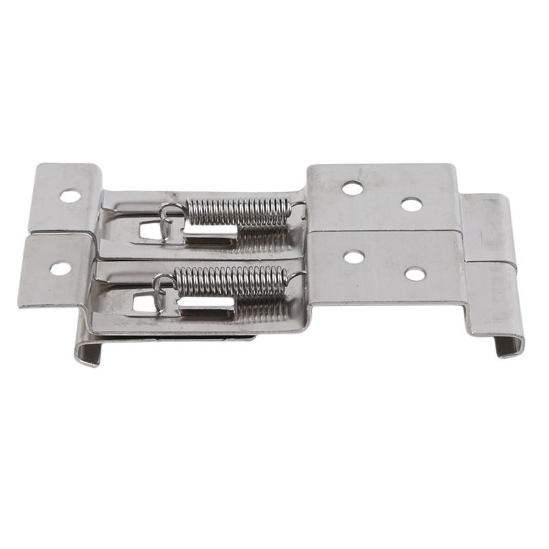 A Pair European Car License Plate Frame Holder Trailer License Plate Clips Spring Loaded Stainless Steel Bracket Cars срібний
A Pair European Car License Plate Frame Holder Trailer License Plate Clips Spring Loaded Stainless Steel Bracket Cars срібний