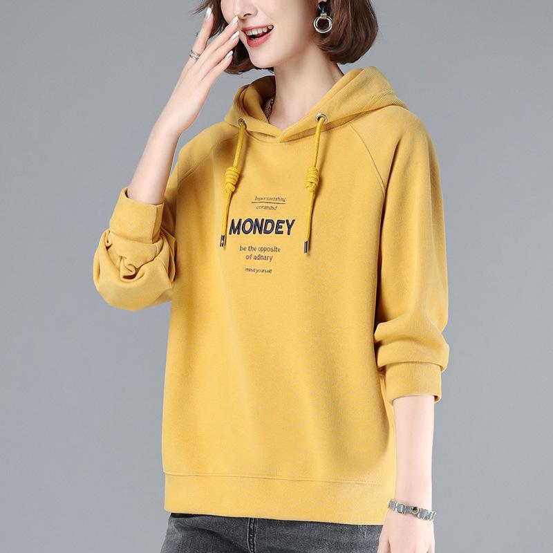 Korean Style Embroidered Hooded Sweatshirt - Slimming and Versatile for Spring & Autumn L
Korean Style Embroidered Hooded Sweatshirt - Slimming and Versatile for Spring & Autumn L