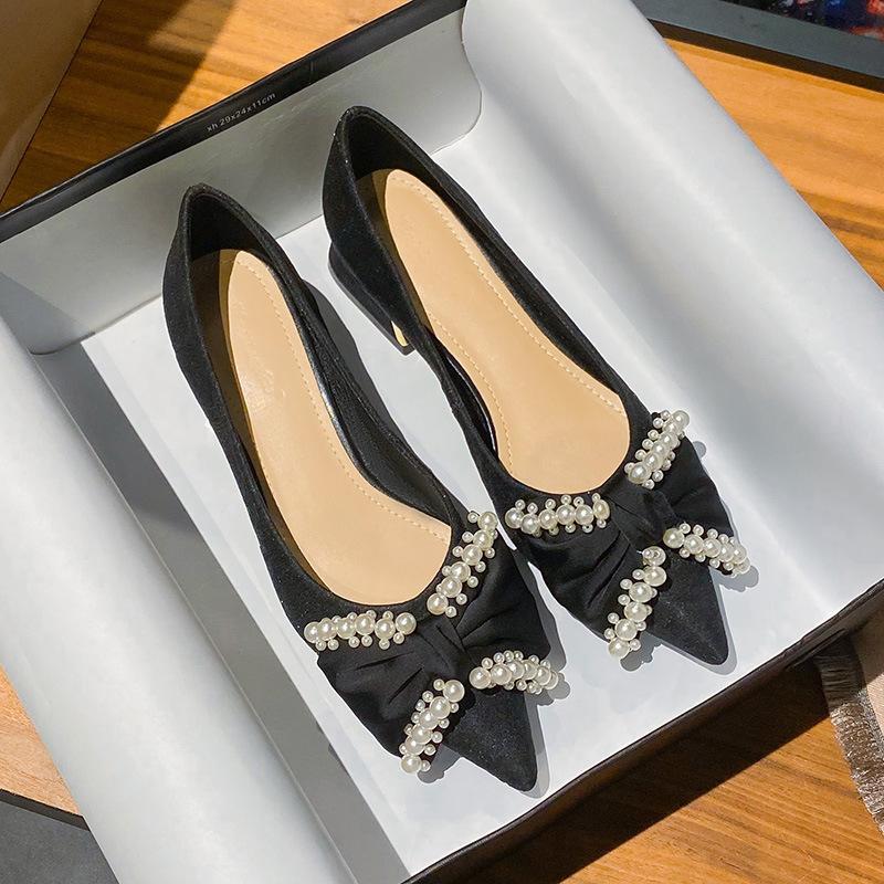 Pointed thick heel single shoes, new shallow mouth medium heel low heel temperament shoes, large size 41-43 43 абрикосовий
Pointed thick heel single shoes, new shallow mouth medium heel low heel temperament shoes, large size 41-43 43 абрикосовий