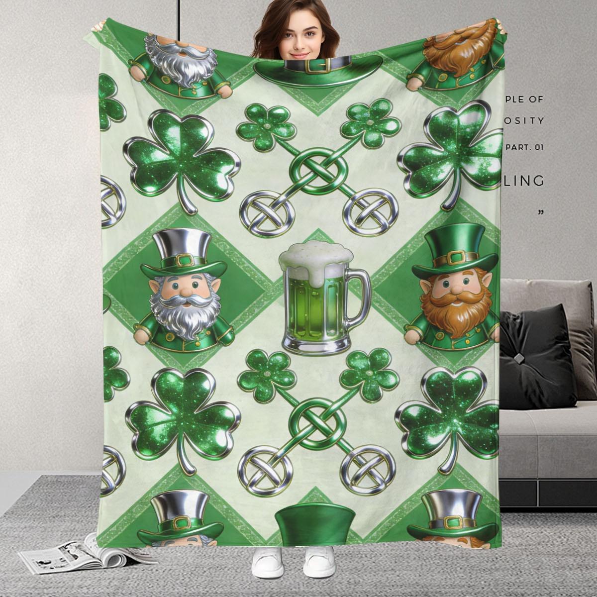 A particularly soft blanket a comfortable blanket A St Patricks Day gift for girls boys and family members Lightweight 75x100cm (30x40inch)
A particularly soft blanket a comfortable blanket A St Patricks Day gift for girls boys and family members Lightweight 75x100cm (30x40inch)