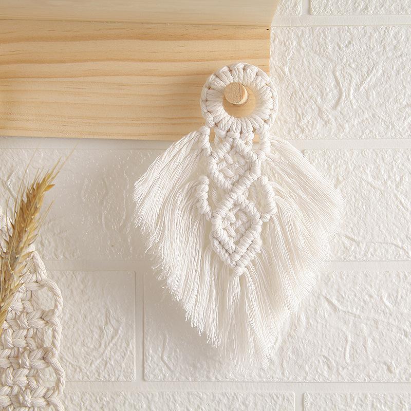 1PCS Bohemian Cotton Rope Wall Hanging, Handwoven Macramé Tapestry Home Decor Wall Art Cotton Handmade Door Handle Hanging Boho білий
1PCS Bohemian Cotton Rope Wall Hanging, Handwoven Macramé Tapestry Home Decor Wall Art Cotton Handmade Door Handle Hanging Boho білий
