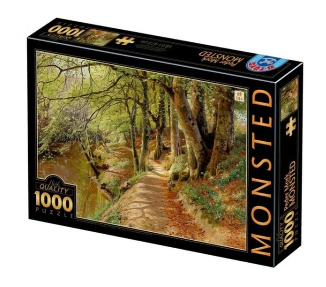 D-Toys 1000-piece jigsaw puzzle, 77417-MO05, Peder Mørk Mønsted: A Spring Day in the Woods with Fresh-Blown Beeches and Anemones in the Forest Bed,
D-Toys 1000-piece jigsaw puzzle, 77417-MO05, Peder Mørk Mønsted: A Spring Day in the Woods with Fresh-Blown Beeches and Anemones in the Forest Bed,