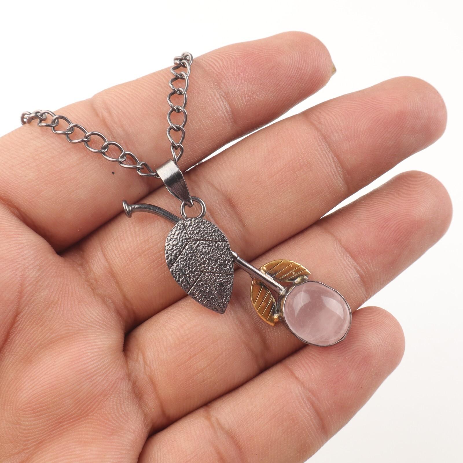Natural Rose Quartz Pendant 925 Solid Silver Gemstone Jewelry Partywear Pendant PP-55-31
Natural Rose Quartz Pendant 925 Solid Silver Gemstone Jewelry Partywear Pendant PP-55-31