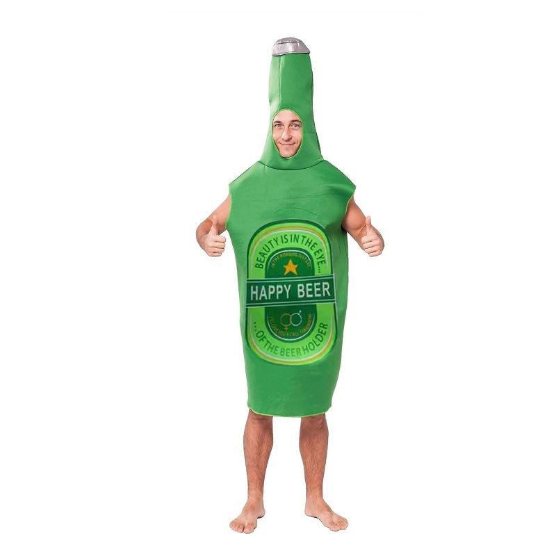 Унисекс Стильный мультяшный костюм пивной бутылки для взрослых для развлекательных выступлений и
Унисекс Стильный мультяшный костюм пивной бутылки для взрослых для развлекательных выступлений и