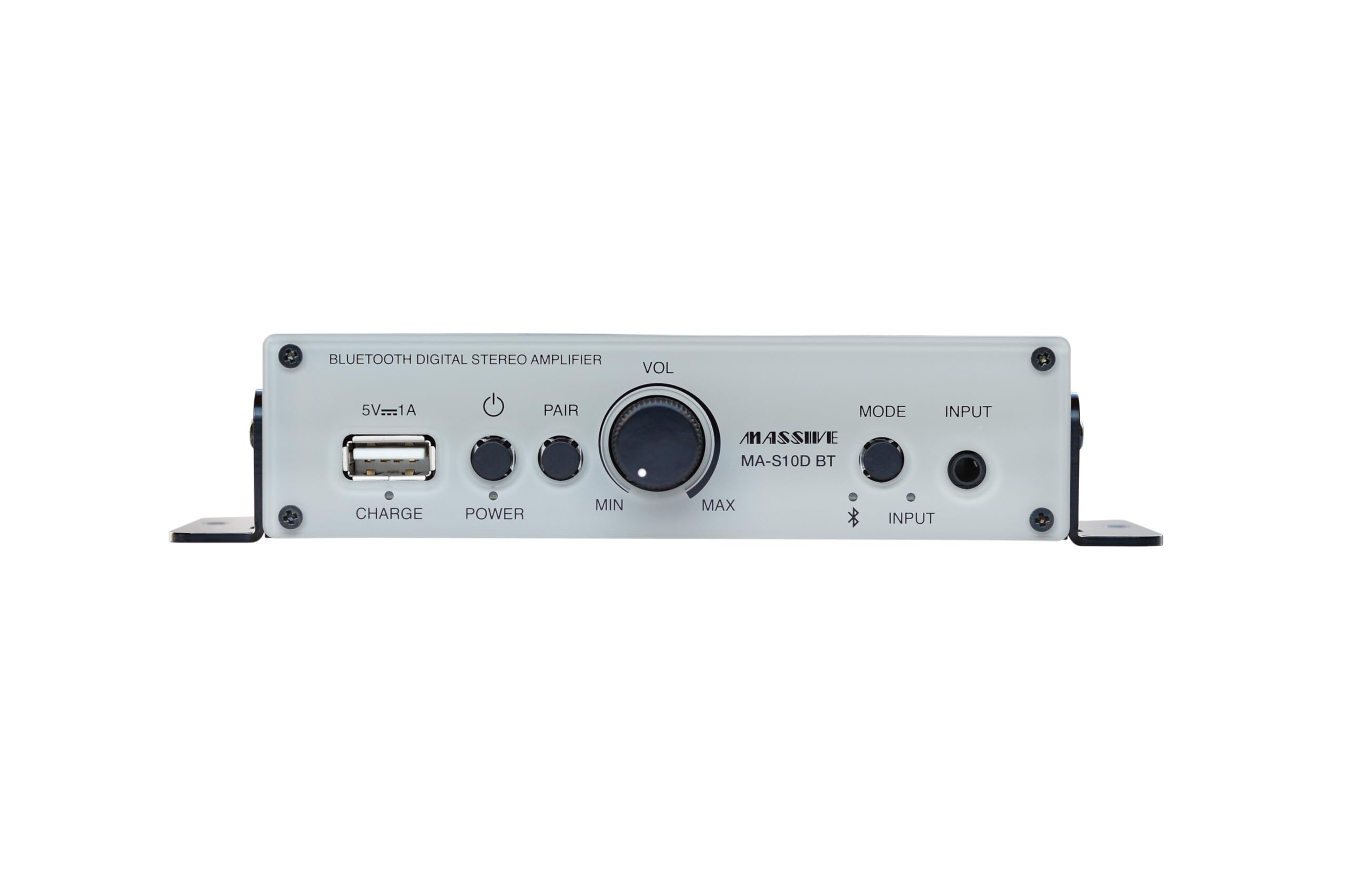 Ausumi Electric MASSIVE Bluetooth маленький цифровий стерео підсилювач BT лише з низьким опором MA-S10D
Ausumi Electric MASSIVE Bluetooth маленький цифровий стерео підсилювач BT лише з низьким опором MA-S10D
