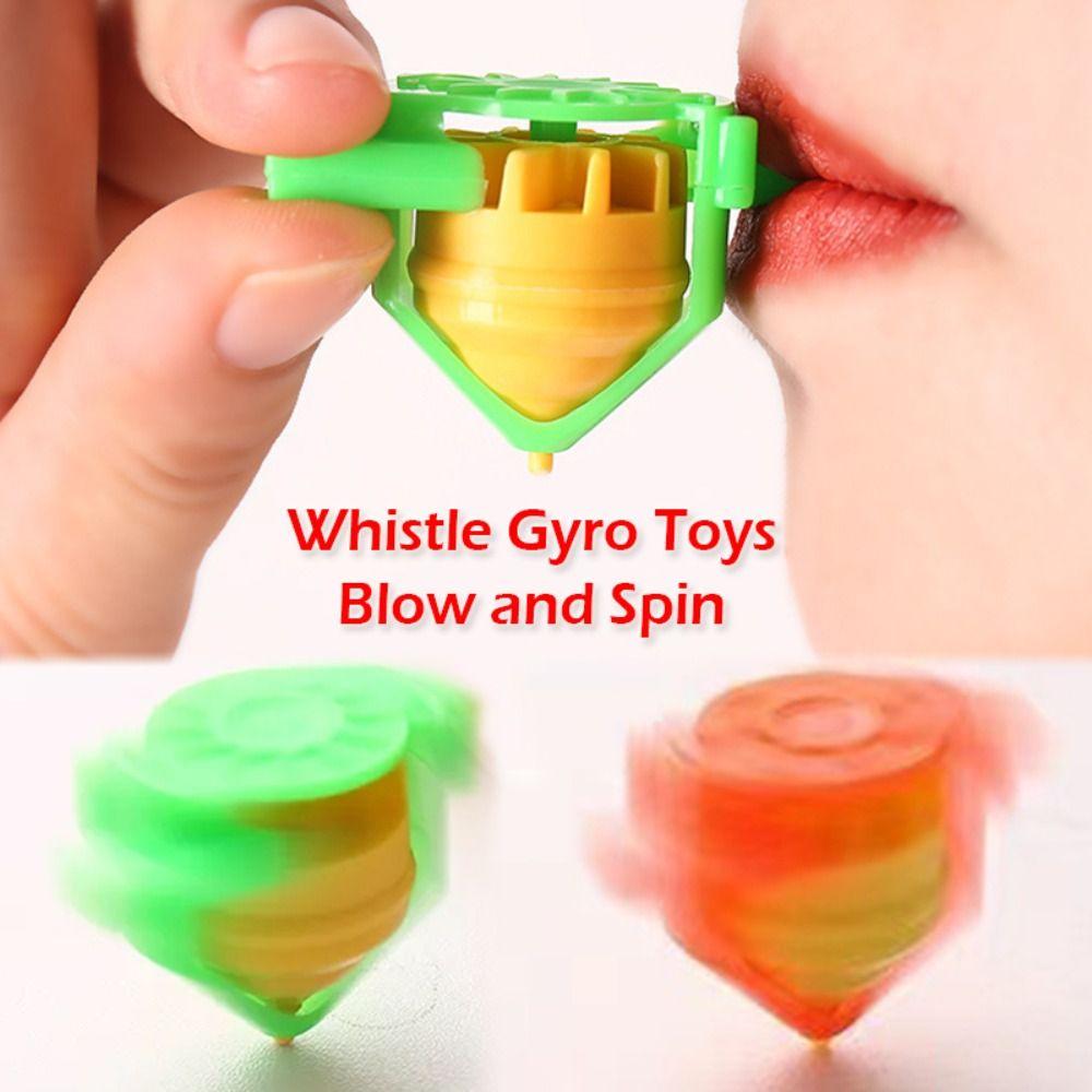 Gyroscope Whistle Spinning Top Toys Double Port Whistling Gyroscope Kids Gift Toddler Boys 1pc(Color Random)
Gyroscope Whistle Spinning Top Toys Double Port Whistling Gyroscope Kids Gift Toddler Boys 1pc(Color Random)