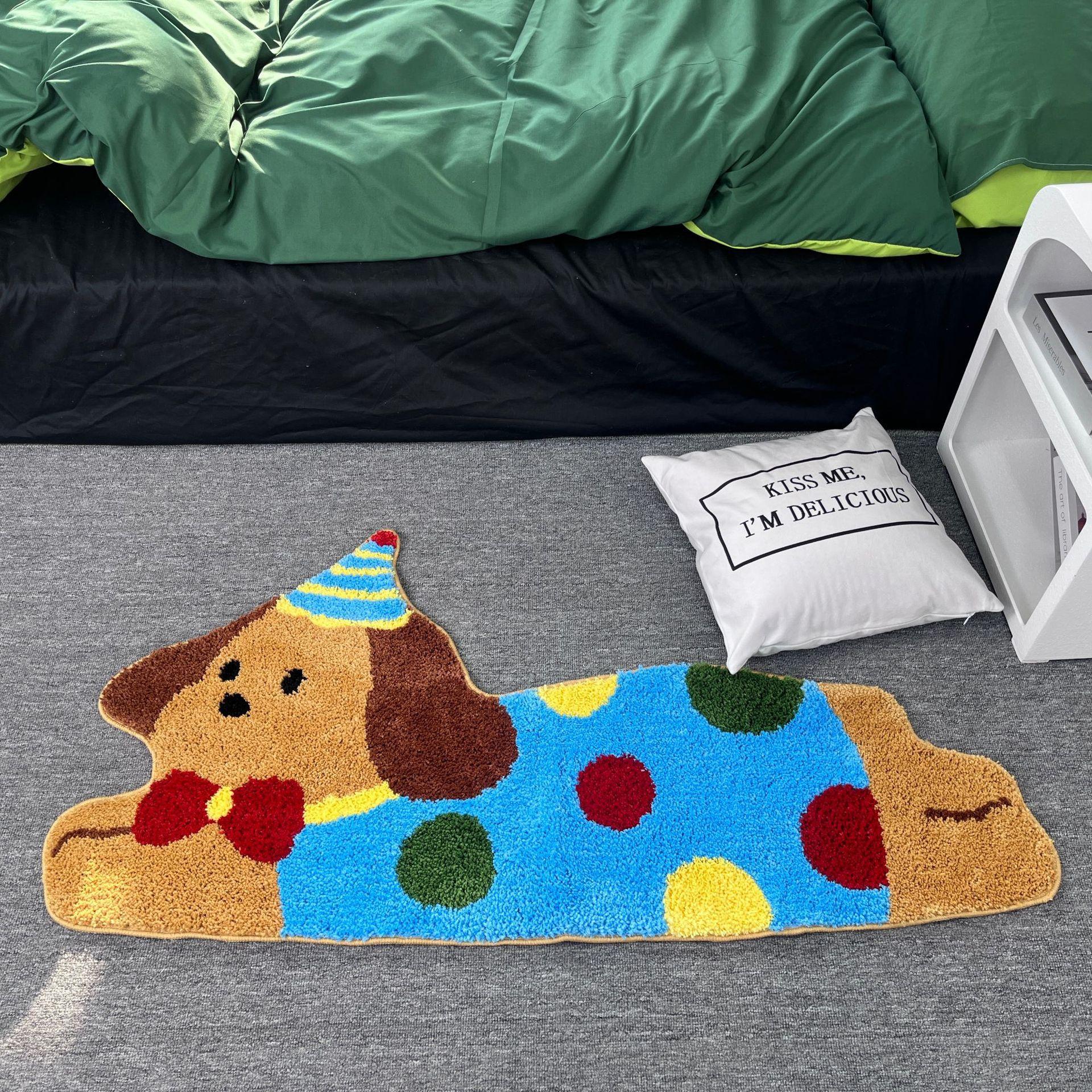 VIKAMA 1pc Cartoon Animal Decorative Carpet Bedroom Carpet Fluffy Bedside Rug Faux Cashmere Floor Mat Soft Anti-slip Bath Mat 40X60CM (1.3X2FT
VIKAMA 1pc Cartoon Animal Decorative Carpet Bedroom Carpet Fluffy Bedside Rug Faux Cashmere Floor Mat Soft Anti-slip Bath Mat 40X60CM (1.3X2FT