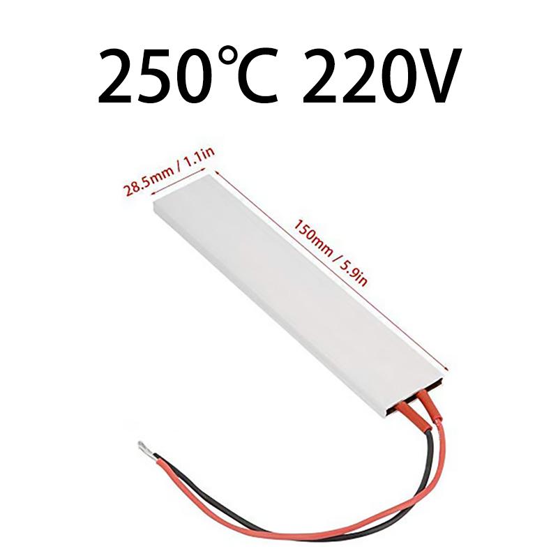150x28.5mm PTC Heating Plate, Ceramic Electric Heating Plate, High Temperature Resistance Lead PTC Thermostat Heating 150x28.5x5mm
150x28.5mm PTC Heating Plate, Ceramic Electric Heating Plate, High Temperature Resistance Lead PTC Thermostat Heating 150x28.5x5mm