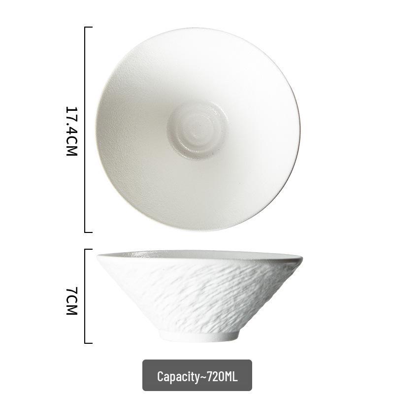 Bamboo Ceramic Ramen Bowl: Large, High-Temp Resistant Tableware for Home & Restaurant Use
Bamboo Ceramic Ramen Bowl: Large, High-Temp Resistant Tableware for Home & Restaurant Use