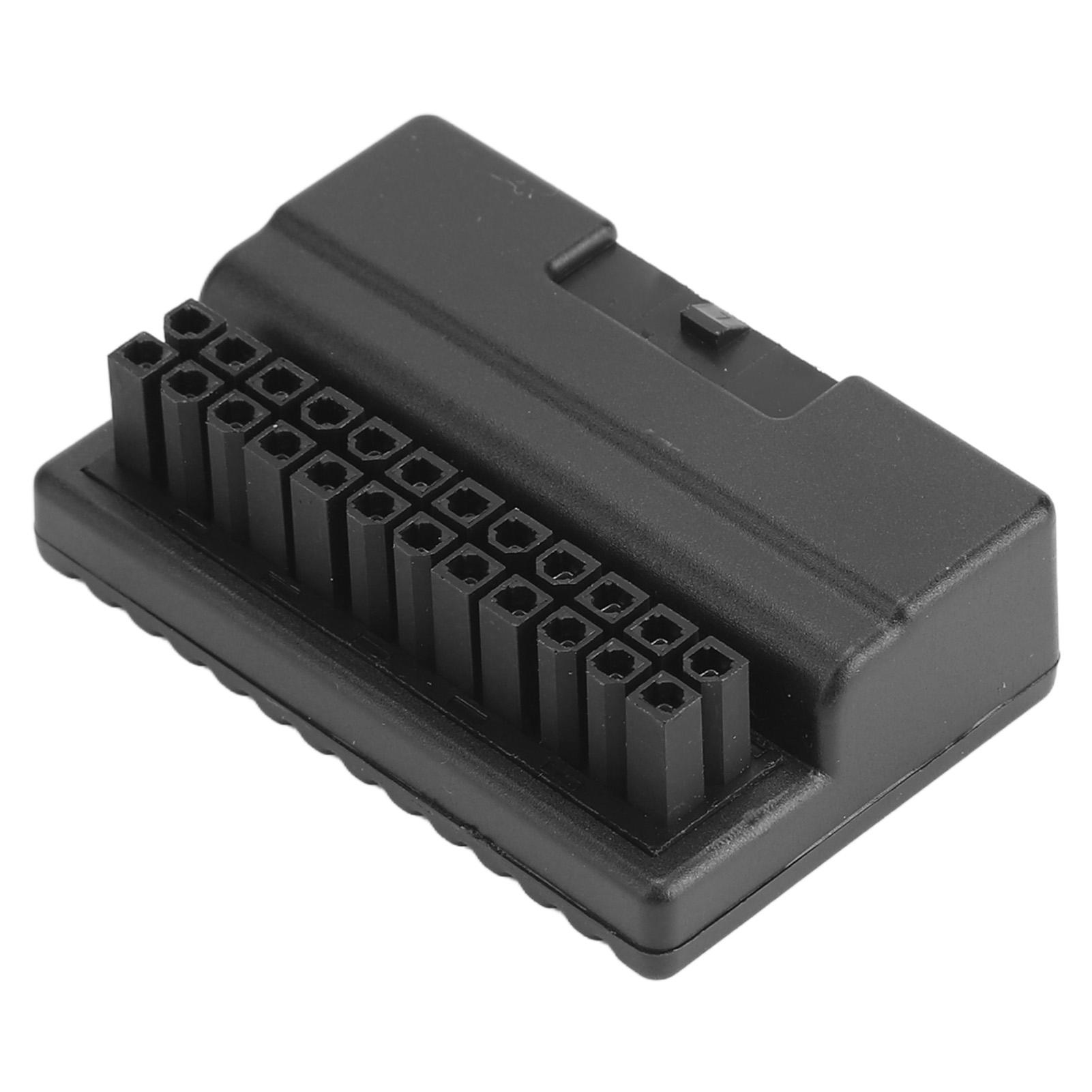 ATX 24Pin 90 Degree Adapter Lossless Transmission Motherboard 24Pin Female to 24Pin Male з
ATX 24Pin 90 Degree Adapter Lossless Transmission Motherboard 24Pin Female to 24Pin Male з