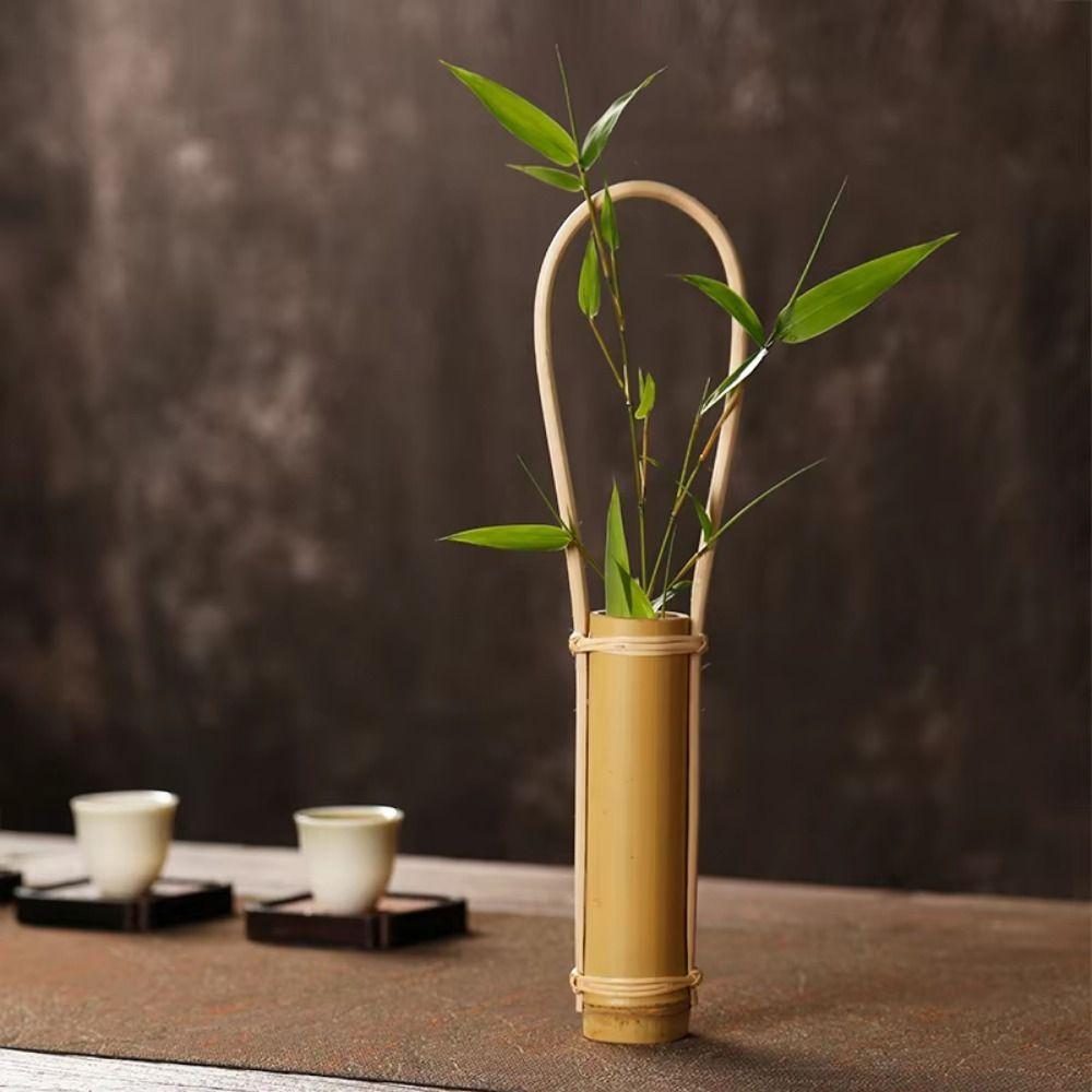 Eco-friendly Bamboo Flower Container Non-toxic Flower Pot Retro Bamboo Flower Basket Hotel Style 6
Eco-friendly Bamboo Flower Container Non-toxic Flower Pot Retro Bamboo Flower Basket Hotel Style 6