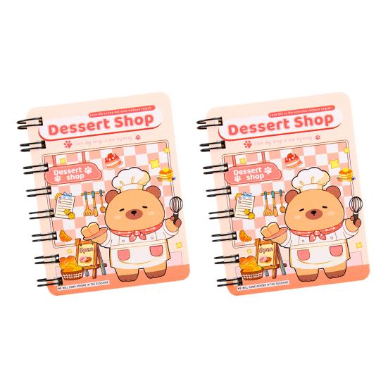 2Pcs Capybara Mini Spiral Notebooks A7 3.2 x 4.1 Inch Notebooks 80 Blank Pages Journal Portable Cute Memo Pads for School Kids Students Gifts D
2Pcs Capybara Mini Spiral Notebooks A7 3.2 x 4.1 Inch Notebooks 80 Blank Pages Journal Portable Cute Memo Pads for School Kids Students Gifts D