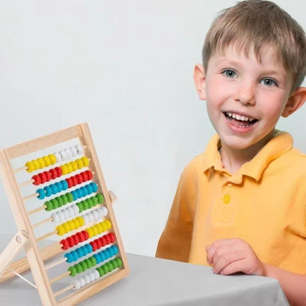 Wooden Number Arithmetic Abacus Calculating Beads Math Learning Toys Intelligence Development S-Wooden
Wooden Number Arithmetic Abacus Calculating Beads Math Learning Toys Intelligence Development S-Wooden