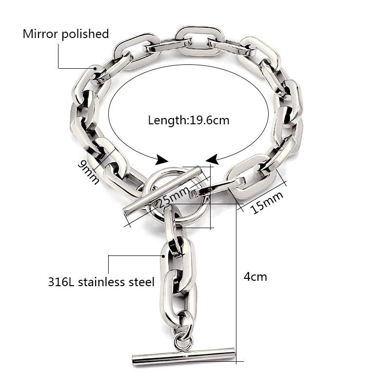 Stainless Steel Oval Big Chain Bracelet Silver Gold Color European Style for Women Men Hand Cuff Bracelet Necklace Set
Stainless Steel Oval Big Chain Bracelet Silver Gold Color European Style for Women Men Hand Cuff Bracelet Necklace Set