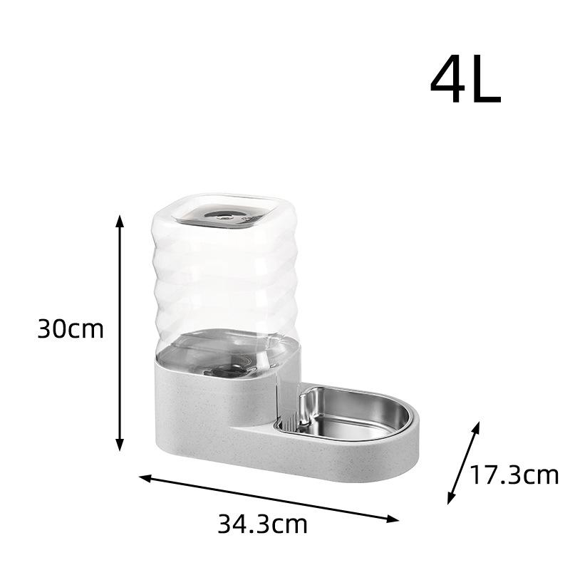 Pet Automatic Water Feeder New Water Dispenser Cat Dog Water Bowl Cat Food Dispenser Automatic Pet Feeder сірий колір
Pet Automatic Water Feeder New Water Dispenser Cat Dog Water Bowl Cat Food Dispenser Automatic Pet Feeder сірий колір
