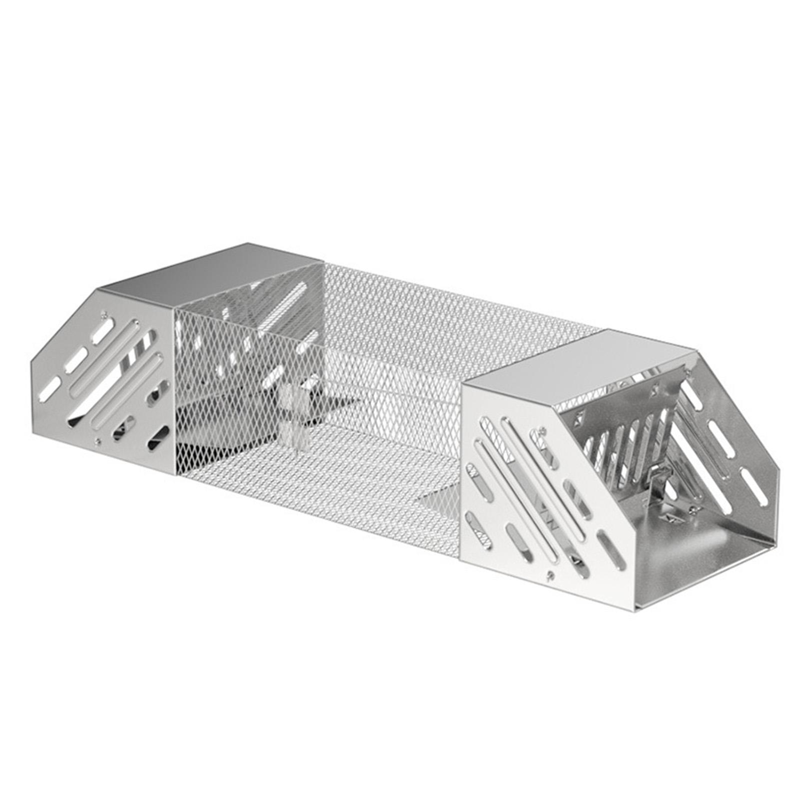 Mice Catch Cage Stainless Steel Full Automatic Dual Door Design Sensitive Mousetrap Cage for Indoor
Mice Catch Cage Stainless Steel Full Automatic Dual Door Design Sensitive Mousetrap Cage for Indoor