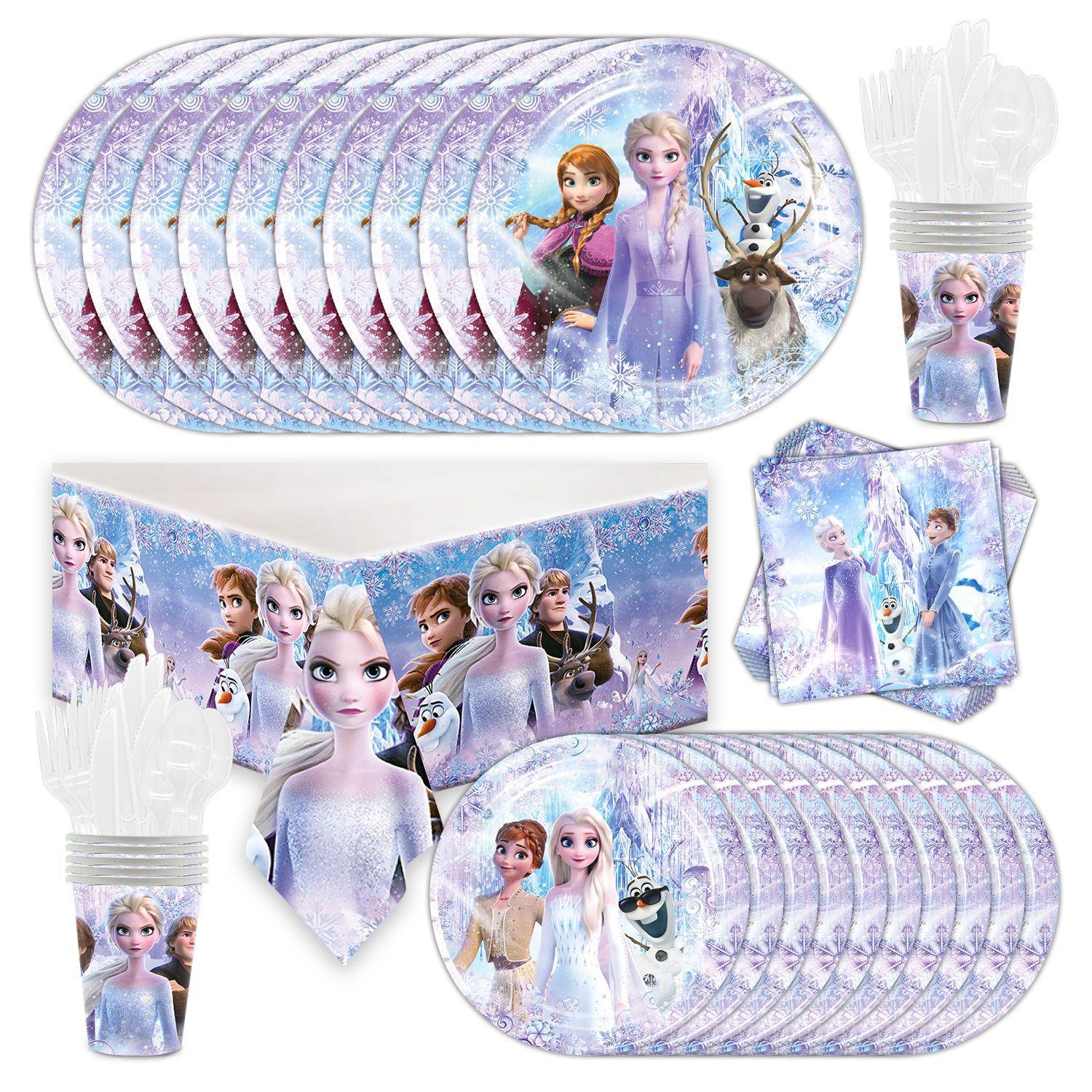Украшения на день рождения Frozen Elsa Anna Princess Одноразовая посуда Бумажные тарелки Стаканы Баннер Baby Shower Свадебные принадлежности для вечеринок
Украшения на день рождения Frozen Elsa Anna Princess Одноразовая посуда Бумажные тарелки Стаканы Баннер Baby Shower Свадебные принадлежности для вечеринок