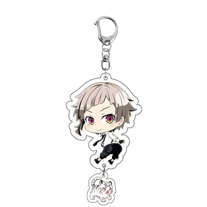 Cute Anime Figure Dazai Osamu Kunikida Doppo Edogawa Rampo Nakajima Atsushi Key Ring Fashion Acrylic Key Chain Plate Fans Gift
Cute Anime Figure Dazai Osamu Kunikida Doppo Edogawa Rampo Nakajima Atsushi Key Ring Fashion Acrylic Key Chain Plate Fans Gift