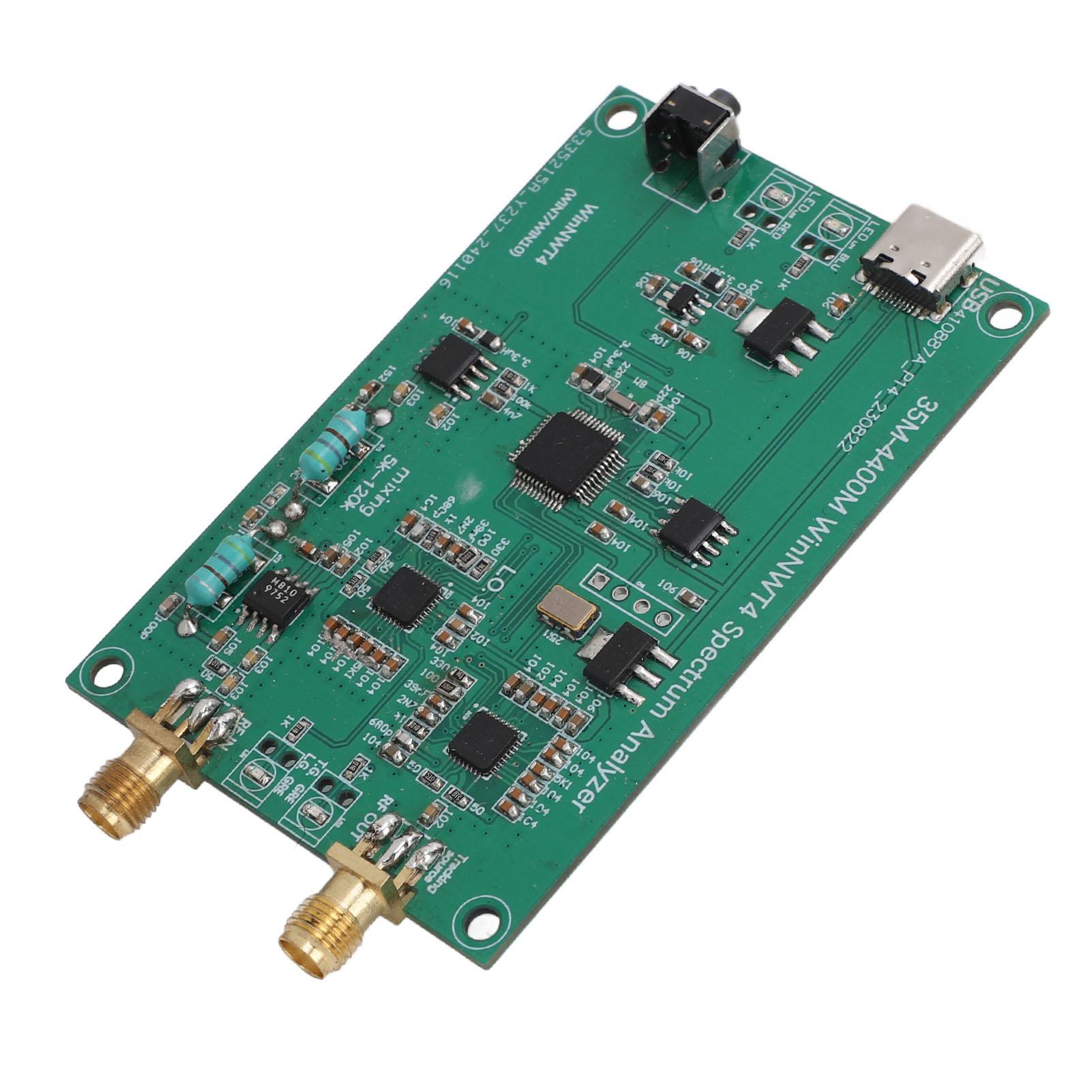 Spectrum Analyzer Module 35MHz‑4400MHz Frequency Spectrum Analysis Board for WinNWT4 RF Signal Source
Spectrum Analyzer Module 35MHz‑4400MHz Frequency Spectrum Analysis Board for WinNWT4 RF Signal Source
