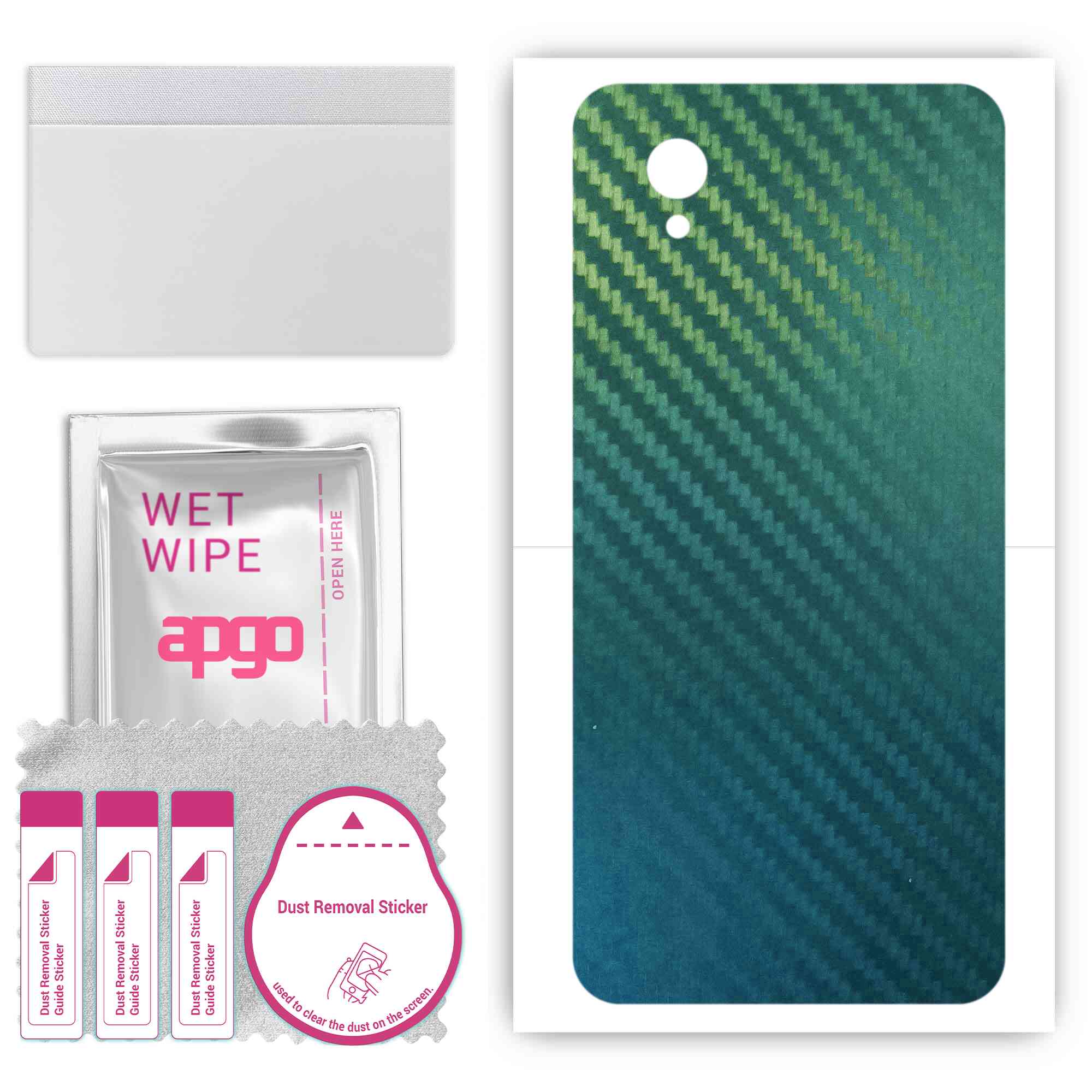 apgo Protective Skin Sticker for the back compatible with TCL L5, Wrap Film, Foil, Vinyl - Pattern Carbon Chameleon CAKA1
apgo Protective Skin Sticker for the back compatible with TCL L5, Wrap Film, Foil, Vinyl - Pattern Carbon Chameleon CAKA1
