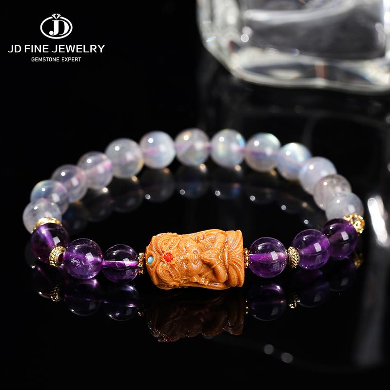 JD Natural Stone Gray Moonstone Amethyst Sandalwood Tara Strand Bracelets Women Charm Crystal Healing Bangles Girlfriend Jewelry
JD Natural Stone Gray Moonstone Amethyst Sandalwood Tara Strand Bracelets Women Charm Crystal Healing Bangles Girlfriend Jewelry