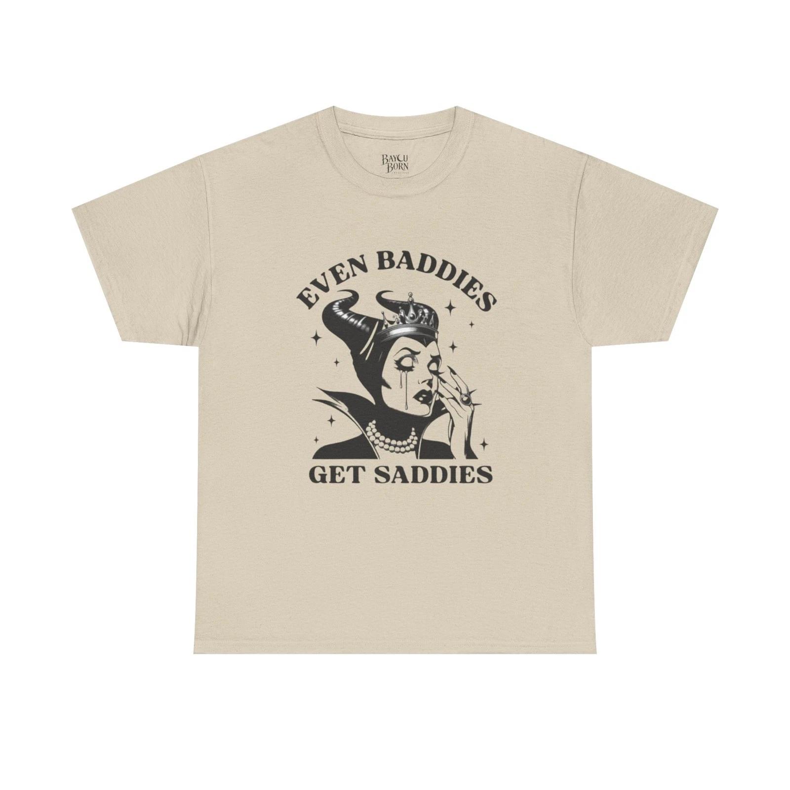 Even Baddies Get Saddies T-Shirt | Villain Illustration, Moody Gothic Tee 2XL
Even Baddies Get Saddies T-Shirt | Villain Illustration, Moody Gothic Tee 2XL