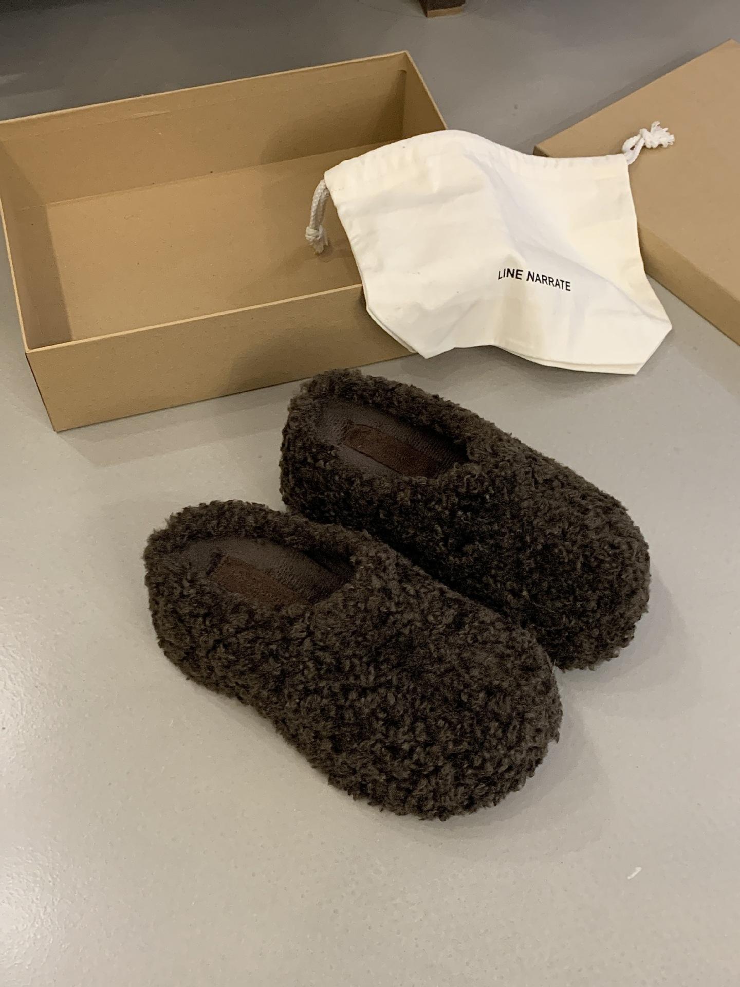 Inner Height Increase Thick Heel Plush Shoes Bag Head Half Drag Women S Shoes Autumn And Winter Cotton Shoes Small Shoes 39 кавовий
Inner Height Increase Thick Heel Plush Shoes Bag Head Half Drag Women S Shoes Autumn And Winter Cotton Shoes Small Shoes 39 кавовий