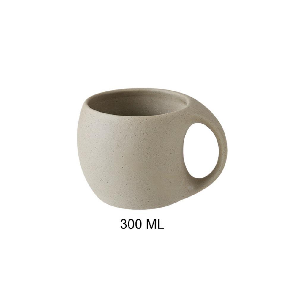 Rounded Handle Big Belly Latte Cup with Wood Saucer Drink Mug Milk Oat Style B
Rounded Handle Big Belly Latte Cup with Wood Saucer Drink Mug Milk Oat Style B