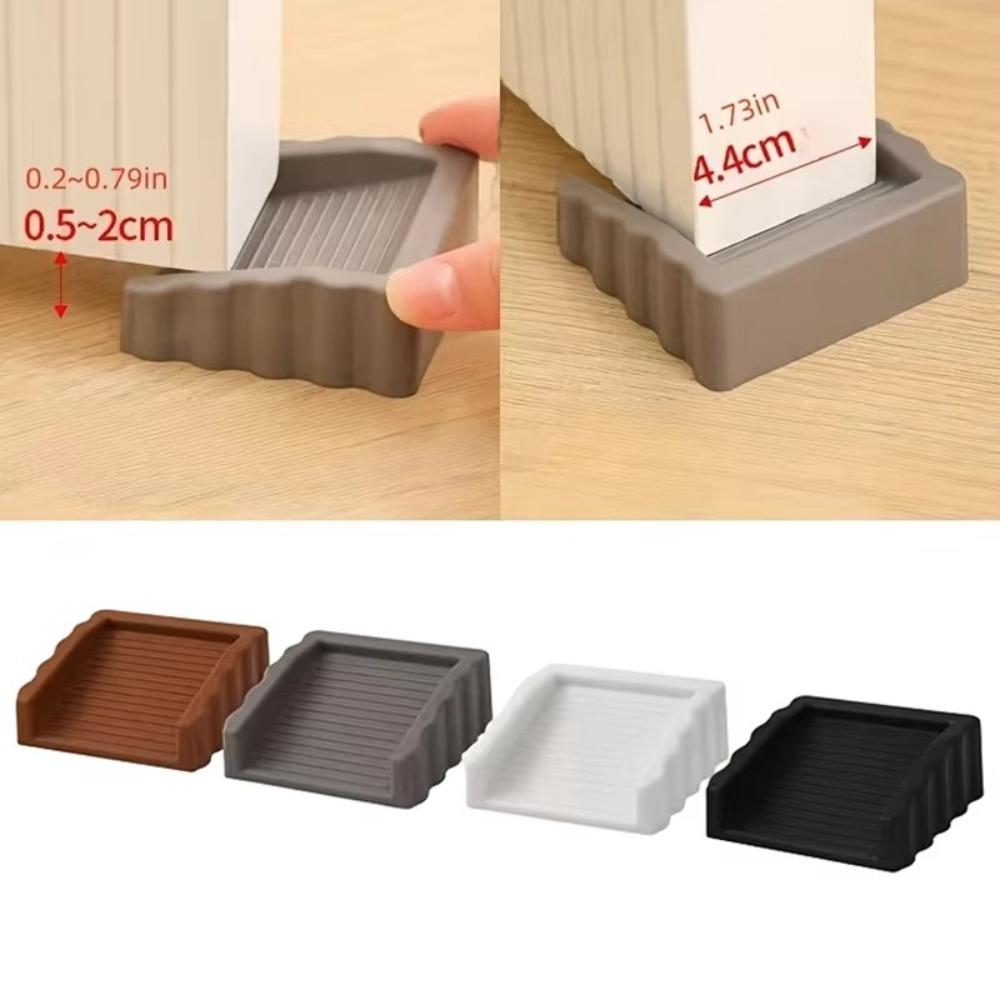 Rubber Door Stop Wedges Floor Mounted Door Holders No Drilling Door Stopper for Door Bottom кавовий
Rubber Door Stop Wedges Floor Mounted Door Holders No Drilling Door Stopper for Door Bottom кавовий